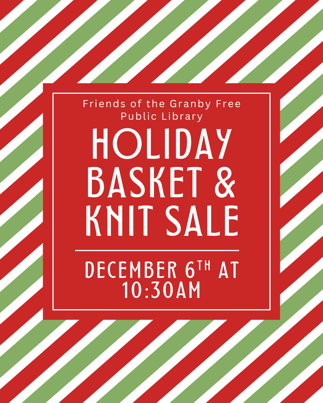 friends of the granby free public library